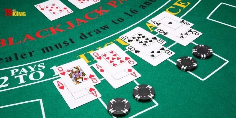 Hình ảnh Blackjack 2 trong bài viết Blackjack tại 79King: Bí quyết thắng lớn cho người chơi mới. Blackjack tại 79King: Bí quyết thắng lớn cho người chơi mới